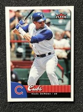 MARK DEROSA #28 2007 Fleer Baseball QTY Chicago Cubs