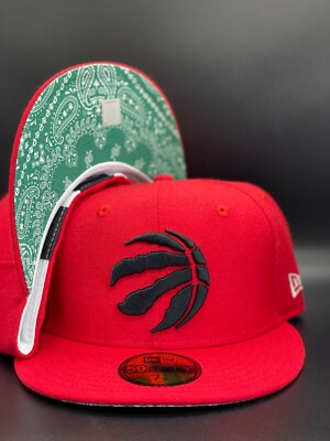 Toronto Raptors NBA Red Paisley New Era 