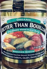 Better Than Bouillon Organic Seasoned Vegetable Base USDA Organic 21 oz Jar