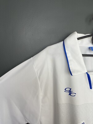 Maillot De Foot Vintage Gillingham 2004/2005 Quatrième Maillot Blanc Taille M Adulte