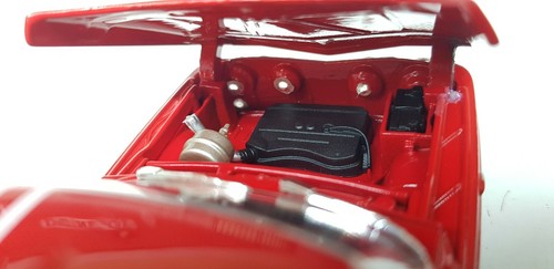 Renault R8 Gordini 1964 Detallado Welly NEX Modelo Coche Rojo 24015 G LGB Escala 1:24 - Imagen 4 de 12