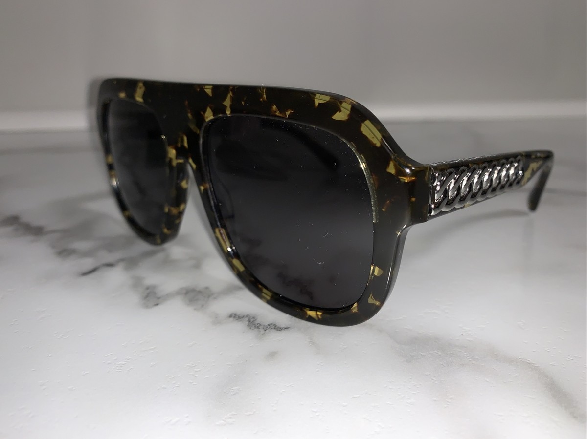 Stella McCartney Statement Chain Tortoise Shell Sunglasses Stella McCartney SC40082I 52E Sunglasses - Pretavoir main image 2