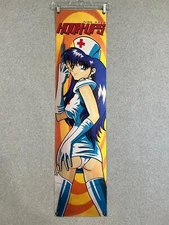 Hook-Ups The Original Brand Skateboard Banner Cherry Nurse 12" X 48"