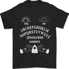 Ouija Board Voodoo Dark Black Magic Mens T-Shirt 100% Cotton