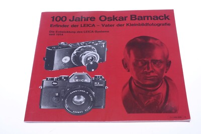   LEICA HISTORY STORY ORIGINAL  100 JAHRE OSKAR BARNACK' GERMAN   128