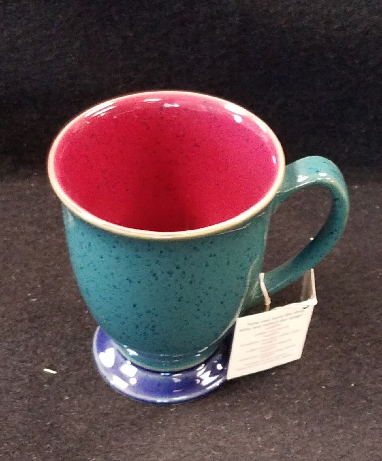 DENBY HARLEQUIN Teapot, Footed Mug ENGLAND eBay