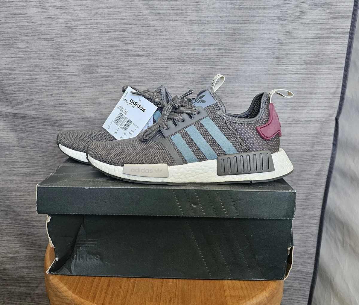 adidas gazelle silver green womens adidas Originals Nmd R1 Original Boost Runner W 