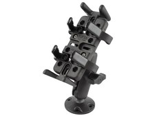 RAM Composite Drill Down Mount w/ Finger Grip Holder for Phone, Radio and More
