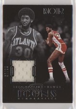 2017-18 Panini Noir Icons Memorabilia 57/99 Tree Rollins #IM-TR 8f4