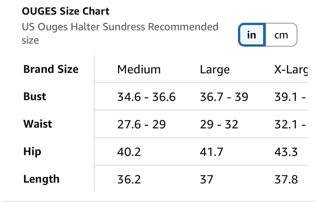 OUGES Women's Halter Neck Floral Summer Casual Su… - image 12