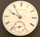 Antique 1881 Illinois Grade 101 Pocket Watch Movement Parts/Repair 18s 11j USA