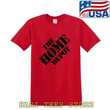 The Home Depot Store Men's Red Size S to 5XL