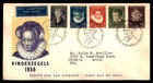 Mayfairstamps Netherlands FDC 1956 Portraits of Children First Day Cover aaz_925