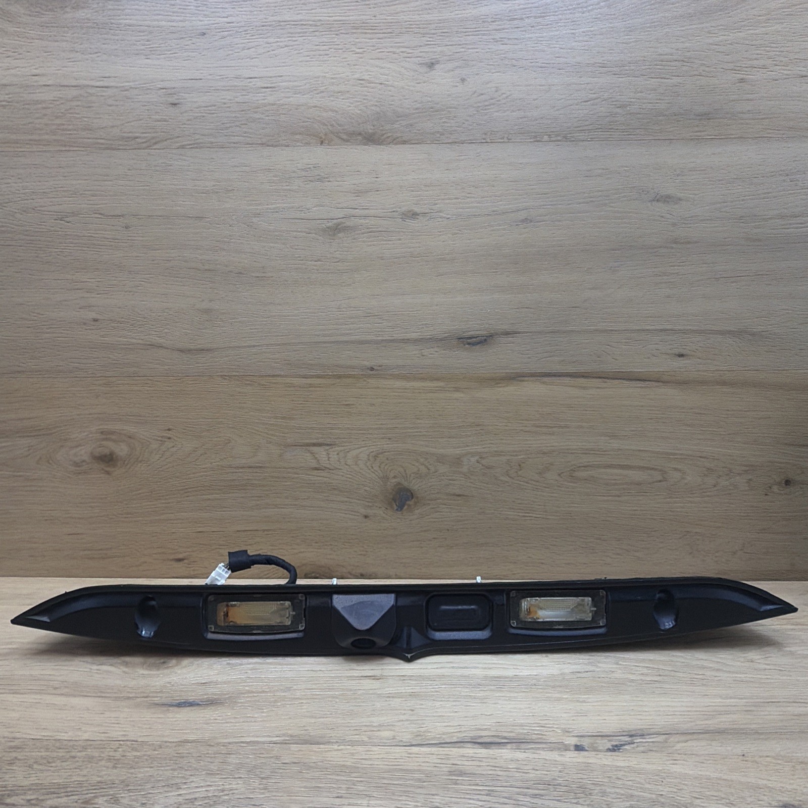 🟢 OEM Maserati M157 Ghibli 14-17 Rear Trunk Camera Trim Handle Lights GRAY🟢