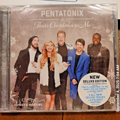 Pentatonix That's Christmas To Me Deluxe Edition CD 2015 RCA Records NEW Sealed