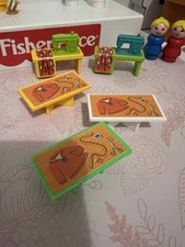 Custom Fisher Price Little People Sewing Table
