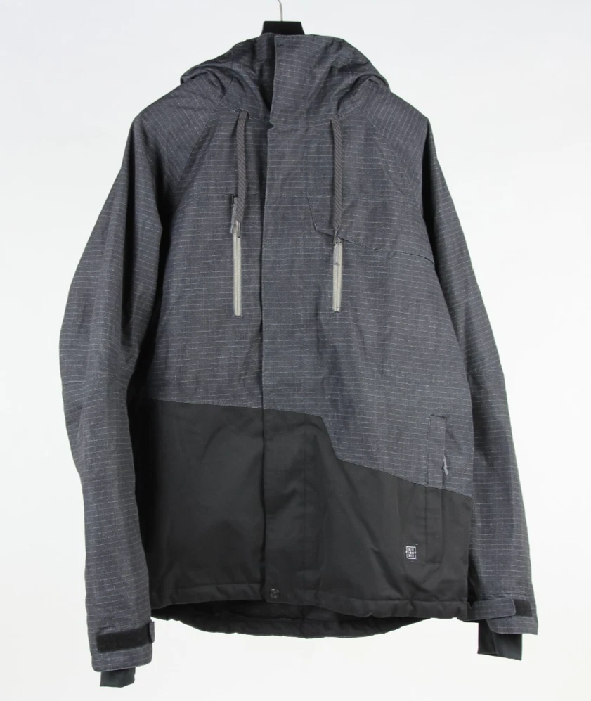 686 Geo Insulated Jacket - Men's. Black Ripstop Colorblock, L /80375/ - product detail image 1