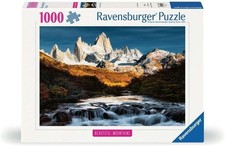 NEW Ravensburger 00253 Beautiful Mountains: Mount Fitz Roy 1000 Pc Jigsaw Puzzle
