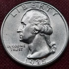 1935 Washington Quarter 25c UNC #98281