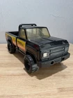 Vintage Tonka 4x4 Pickup Toy Truck Pressed Steel Black & Yellow 11062 XR101 READ