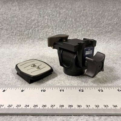 Manfrotto 3229 Swivel Tilt Mono Tripod Head With Quick Release Plate MF3229 Nice