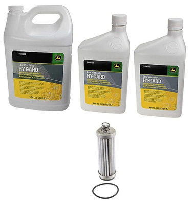 #ad John Deere X530 X540 X580 X584 X590 Transmission Filter Oil Kit MIA881446B $109.28