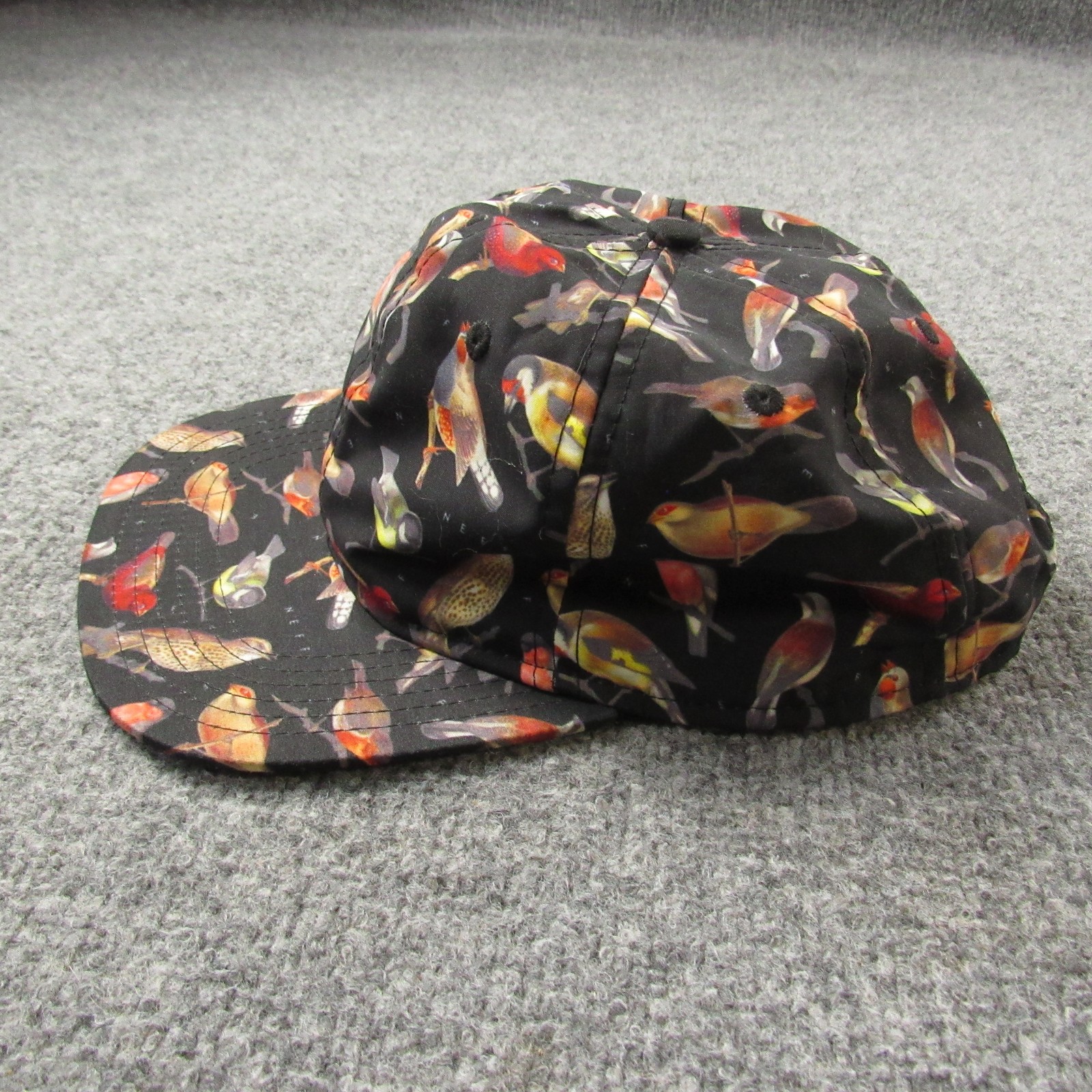 Neff Hat Cap Snap Back Bird Print Pattern All Ove… - image 2