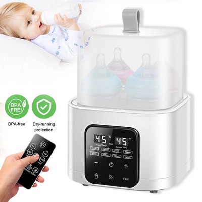 8in1 Flaschenwärmer Babykostwärmer Doppelbecher Babyflaschenwärmer Sterilisator
