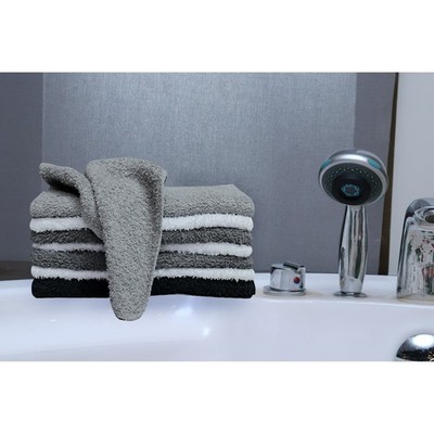 Mainstays 18 Pack Washcloths Gray | Soft Cotton Bathroom Towels | Free Ship