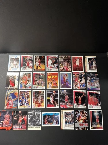 Michael Jordan Lot Of 28 Cards, Chicago Bulls, PLEASE READ, GOAT, No Duplicates