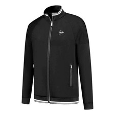 Dunlop Club Trainingsjacke Herren schwarz