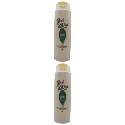 22,83EUR/1l 2 x Pantene Shampoo Glatt + Seidig 300ml Flasche