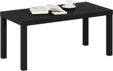 CLASSIC Coffee Table, Modern Rectangle Coffee Table with 1.8" Triple Thick Table