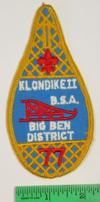 #ad #ad #x27;77 Big Ben District Klondike Derby Northern Star Council Boy Scouts of America $5.95