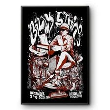Billy Strings Dec 5 6 2025 Louisville KY Poster Print Concert Wall Art
