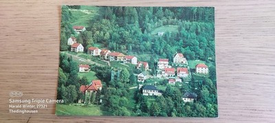 Postkarte Bad Lauterberg Harz Blick vom Hausberg ungel_11