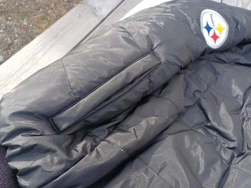 Pittsburgh Steelers Reversible Jacket Size Medium No Tag. Excellent Shape image 9