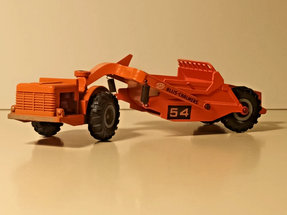 ALLIS-CHALMERS Motor scraper - Matchbox Kingsize #6 - anni '60 - Immagine 3 di 4