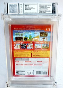 NEW SUPER MARIO BROS. WATA 8.5 A+ Sealed Nintendo Wii Brand New Graded! VGA CGC