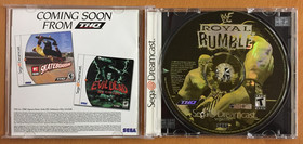 WWF ROYAL RUMBLE Sega Dreamcast COMPLETE Wrestling CIB The Rock TESTED & WORKING