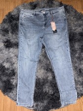 NWT Laurie Felt Medium Wash Skinny Ankle Jeans Size 20W