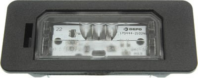 LICENSE PLATE LIGHT ASSEMBLY; FITS MULTIPLE MODELS