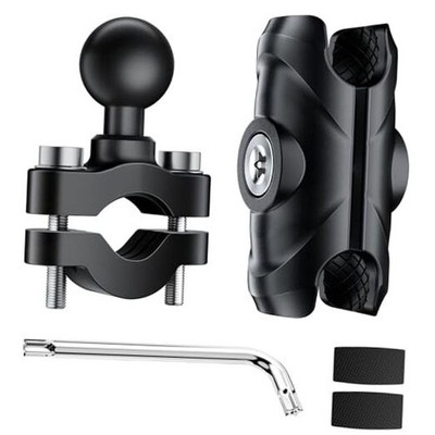  Anti-Vibration Handlebar Mount with 1 Inch TPU Ball & Double Socket LBW-HGTZ