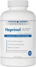 Arthur Andrew Medical, Neprinol AFD, Serrapeptase & Nattokinase 300 EXP 03/27