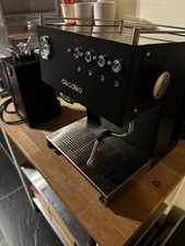 Ascaso Steel Uno , SCHWARZ Siebträger Espressomaschine