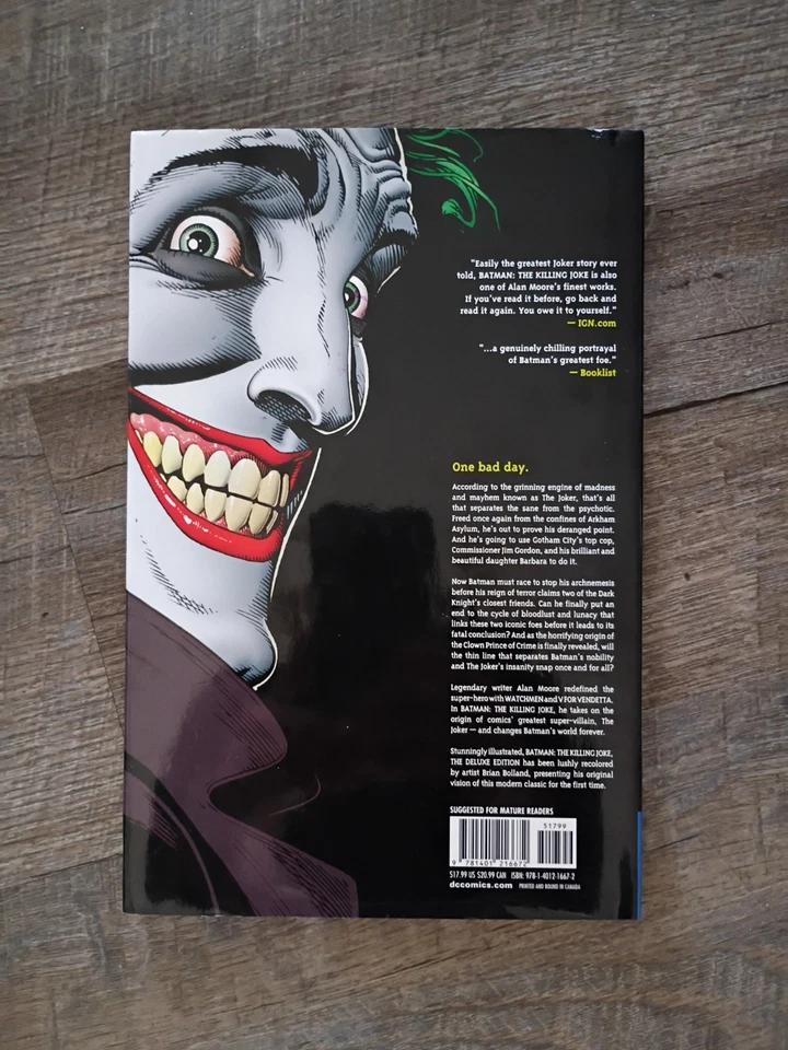Batman: The Killing Joke - The Deluxe Edition Hardcover - Image 2 of 2