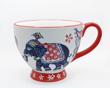 450ml Large Ceramic Coffee Mug Hand painted Design Tea Cup Teacups Xmas gift box