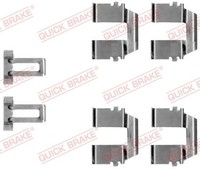 Quick Brake ZubehöRsatz, Scheibenbremsbelag 109-1233 FüR Ford Seat VW
