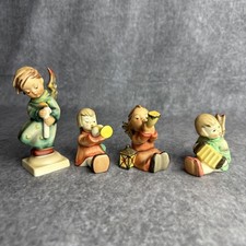 Vintage Hummel Goebel Lot of 4 Figurines Heavenly Angel Trumpet