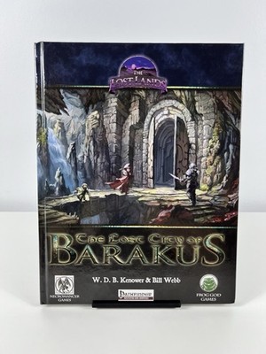 The Lost City of Barakus Necromancer Games RPG Sourcebook for Pathfinder